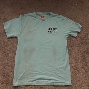 Gallery Dept Blue T-Shirt Size Large